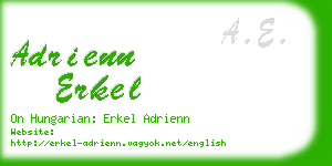 adrienn erkel business card